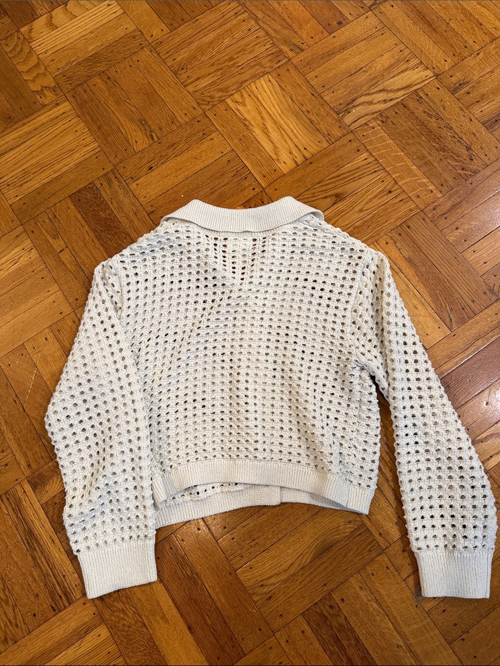 H&M White Collared Sweater - Picture 4 of 4